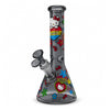 10" Kitty Pop Beaker Bong – 5mm Glass