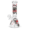 10" Glow-in-the-Dark Skull Graphic Beaker