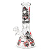 10" Glow-in-the-Dark Skull Graphic Beaker