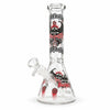 10" Glow-in-the-Dark Skull Graphic Beaker