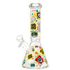 10" Glow-in-the-Dark Graffiti Beaker
