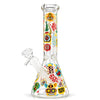 10" Glow-in-the-Dark Graffiti Beaker