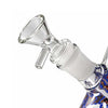 10" Designer-Inspired Floral Glass Beaker Water Pipe – Assorted Designs