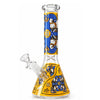 10" Designer-Inspired Floral Glass Beaker