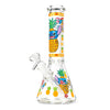10" Tropical Glow-in-the-Dark Beaker Bong