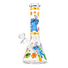 10" Tropical Glow-in-the-Dark Beaker Bong