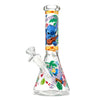 10" Tropical Glow-in-the-Dark Beaker Bong
