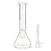 8" Clear Glass Beaker Bong