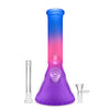 12.5" Frosted Gradient Diamond-Cut Beaker