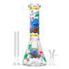 10" Tropical Glow-in-the-Dark Beaker Bong