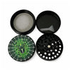3D Design 4-Part Tobacco Grinder – Display of 12 pcs