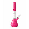 12” Dual Chamber Showerhead Perc Beaker Bong – Assorted Colors