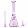 Fortune | 14" 7mm Engraved Color Beaker Bong