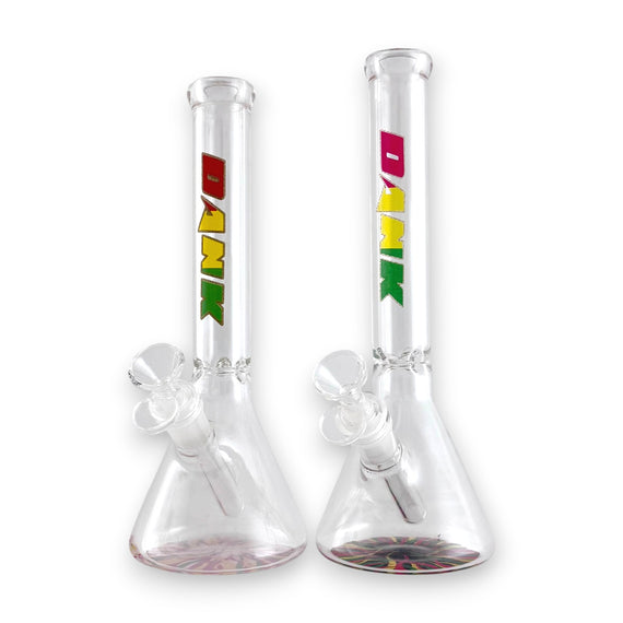 DANK | 10" 5mm Beaker Glass Bong