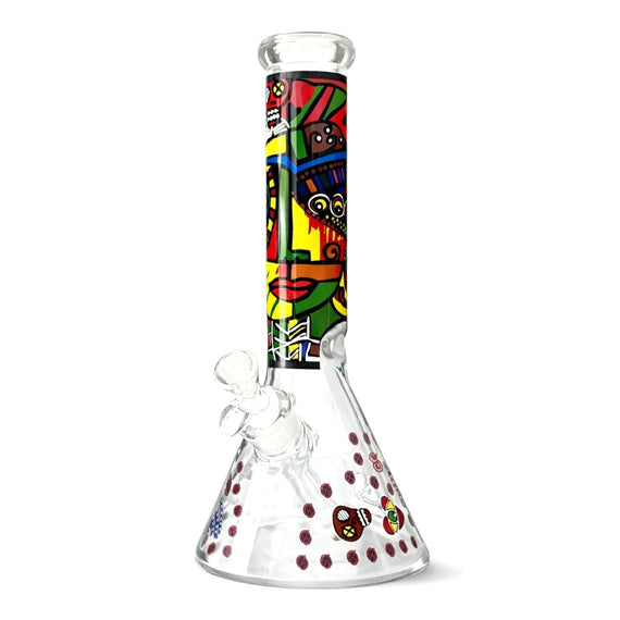 Urban Glyph 12.5” 7mm Designer Beaker Bong