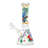 10" Tropical Glow-in-the-Dark Beaker Bong