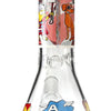 Chaos Collage 10” Graphic Beaker Bong