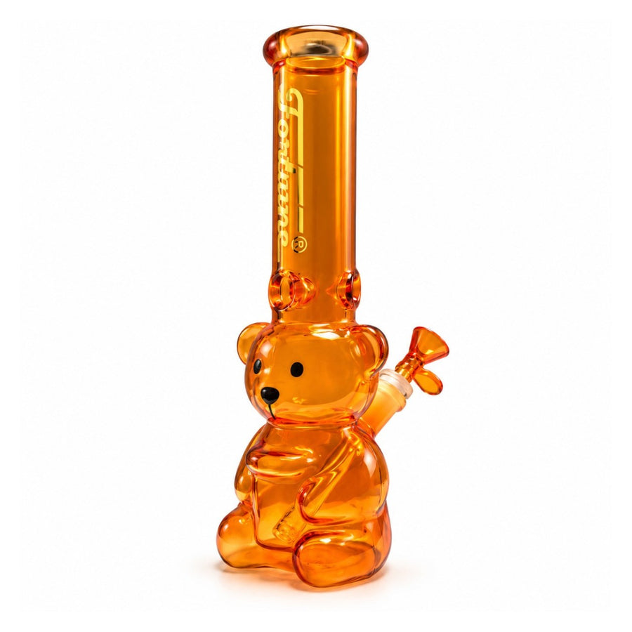 Fortune | 12" Teddy Bear Glass Water Pipe