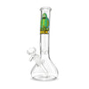 8" Cartoon Pickle Graphic Beaker Bong