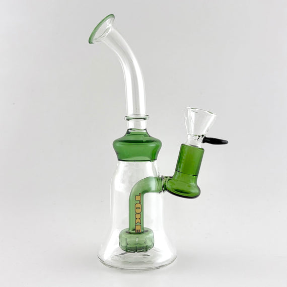8” Glass Dab Rig - Circ Perc