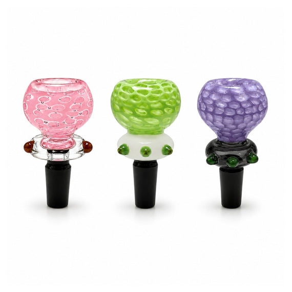 14mm Bubble Marble Bowl Piece