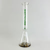 Wellcann 17" Thickened Base Chrome Beaker Glass Bong