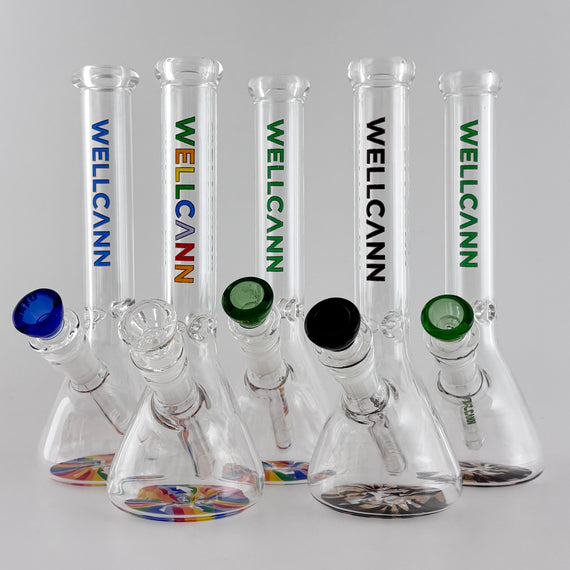 Wellcann 10" Beaker Glass Bong