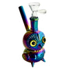 5-1/2" OWL Design Glass Bong