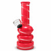 6" Colored Glass Bubble Waterpipe