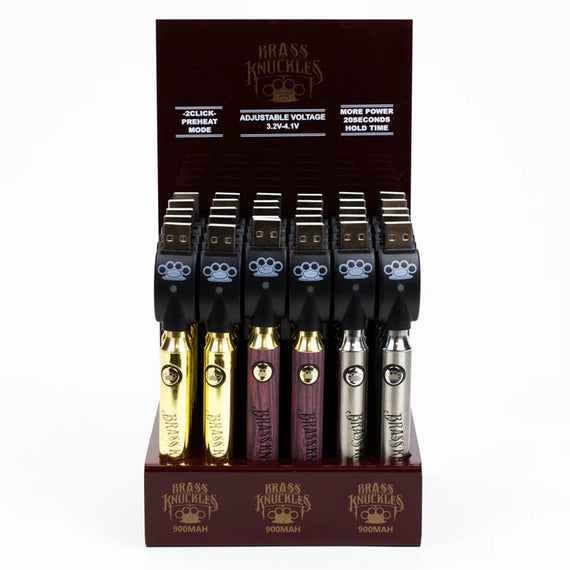 BK 900mAh 510 Battery – 30-Piece Counter Display