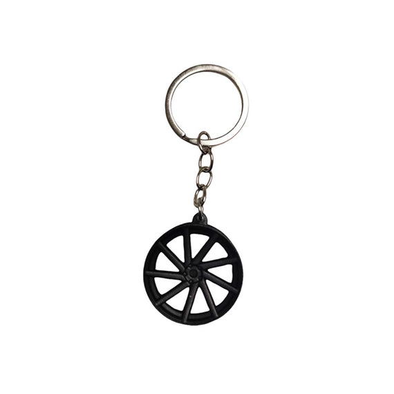 Metal Wheel Keychain
