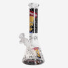 10" 5mm Cartoon Grow In The Dark Glass Beaker Bong