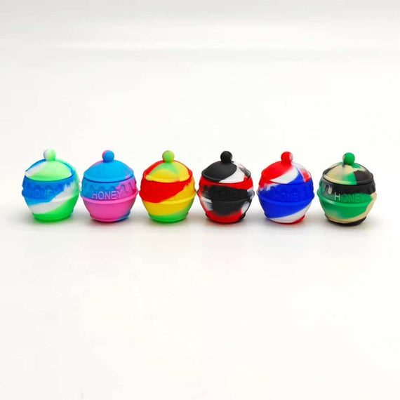 5ml Silicone Honey Wax Container Jar of 72