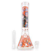 Honeycomb Spectrum Beaker – 14" Thick 7mm Color Series Bong