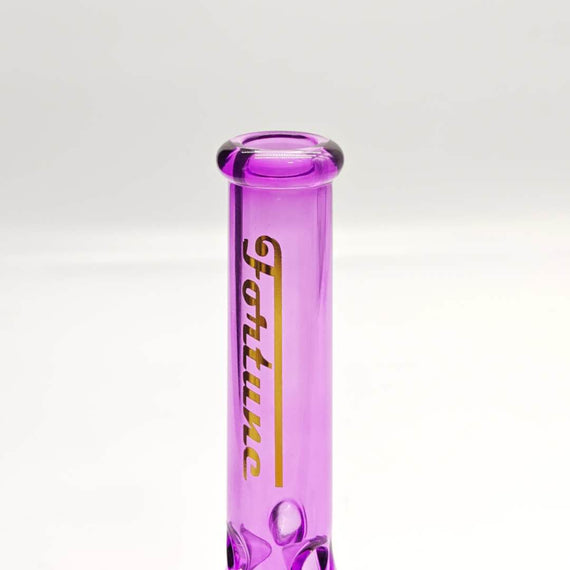 Fortune | 10" 4mm Assorted Colour Beaker Bong