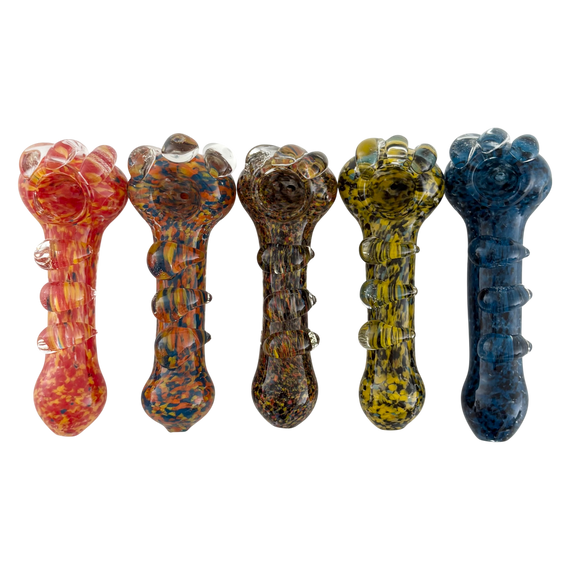 5" Heavy-Duty Glass Hand Pipe – Assorted Colors
