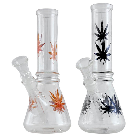 8" Beaker Style Glass Water Pipe