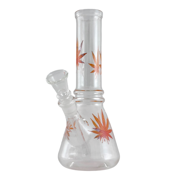 8" Beaker Style Glass Water Pipe