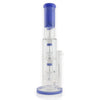 17" Straight Shooter with Dual Dome Matrix Percolators-Blue