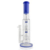 17" Straight Shooter with Dual Dome Matrix Percolators-Blue