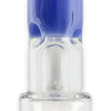 17" Straight Shooter with Dual Dome Matrix Percolators-Blue
