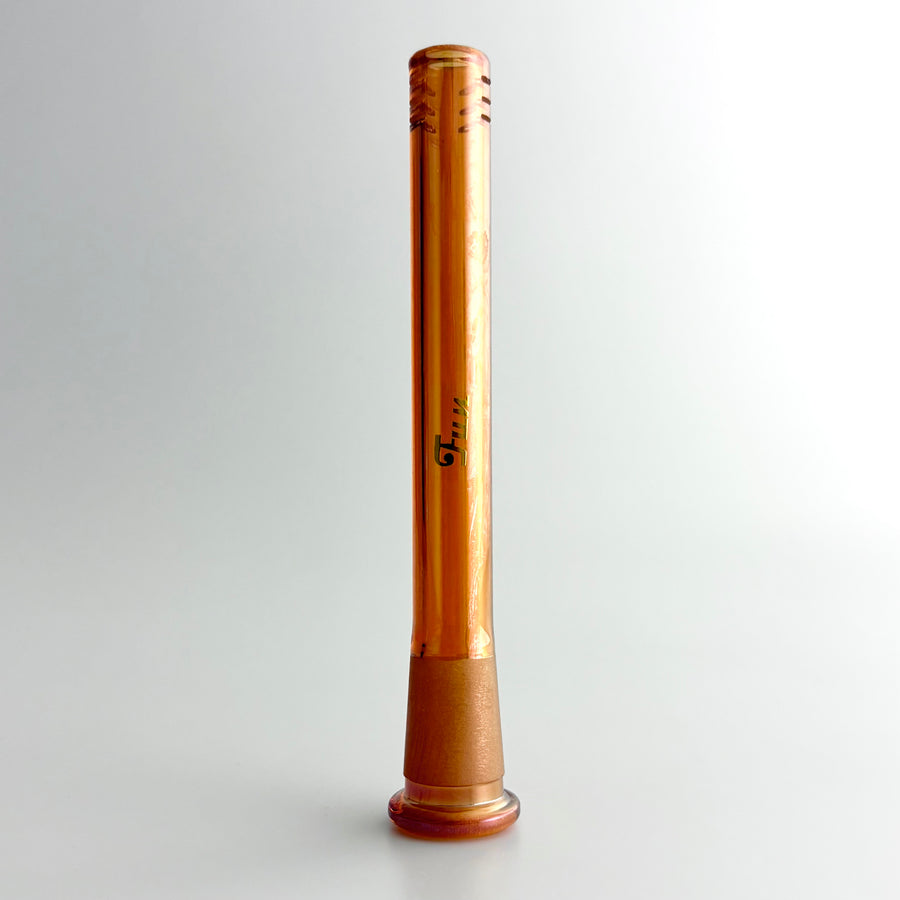 Electroplate 5-1/2" Downstem With Gold Logo