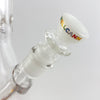 Wellcann 17" Thickened Base Psychedelic Beaker Glass Bong