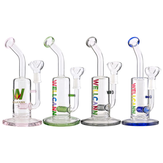 Wellcann | 9" InclineFlow Glass Rig