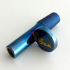 Electroplate 14mm Glass Popper Bowl With Gold Logo