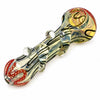 4" Wig Wag Glass Hand Pipe