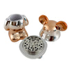 3-Piece Bear Design Metal Grinder – Assorted Colors
