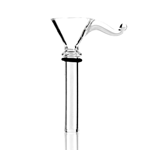 2" Glass Stem Part with Handle – 2 Pack