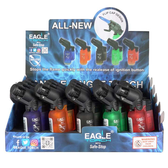 Eagle Torch-Mini-Angle Torch lighter Box of 20 [PT116B]