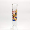 12"  44mm Tube 4mm Cartoon Design Beaker Bong